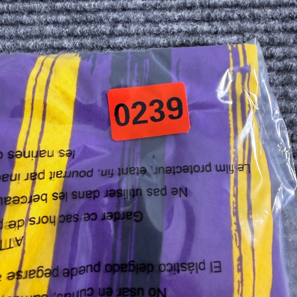 Columbia PFG LSU Tigers Mens Purple Yellow Omni-Shade Fishing Shorts Size Medium - Picture 7 of 8